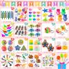 120 PCS Party Favor Goodie Bags Stuffers for Kids, Prize Box Toys for Kids Classroom Rewards Bulk, Fidget Toys Pinata Filler, Treasure Chest for Carnival Prizes, Birthday Gifts, Valentines Day Gifts view 4