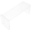 Zerodeko 1set Stackable Transparent Desktop Storage Racks Cosmetic Organizer Display Stand for Collectibles Perfume and Figures Modern Design for Home and Salon Use view 1