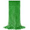 YAXINRUI 12 PCS St. Patricks Day Necklaces, Green Mardi Gras Beads Christmas Necklace, 33" St. Patrick's Day Green Beads St. Patricks Day Accessories for Mardi Gras, St. Patricks Day Party Favors view 1