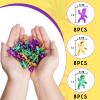 YAXINRUI King Cake Babies, 1.2inch Mini Plastic Babies Metallic Tiny Baby for Party Cake Decorations, Ice Cube My Water Broke Baby Shower Games, Mardi Gras Party Favors view 3