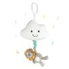 Blublu Park Baby Hanging Musical Toy with Music Box, Baby Lullaby Pull Musical Sensory Toys for Babies Boys and Girls, Clip On Babies Pram Pushchair Cribs Strollers Car Seats Toys, Cloud view 1