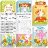 Funtery 60 Pieces Easter Activity Books for Kids Gifts Includes Mazes, Word Search, and More Fun Games Easter Activity Books for Basket Stuffers Class Supplies view 1