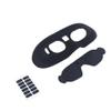 FEICHAO Anti-Light Leak Sponge 3D Eye Mask Protection Cover Compatible with DJI Goggles2 Racing Drone (Black Eyecup+Cover) view 1