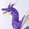 RECUR Thunder Dragon Action Figurine, 7.4 Inch Purple Dragon Toys for Boys Girls Kids, RPG Figures Miniatures for Tabletop Display & Roleplaying, Collectors Toy Age 3 + view 2