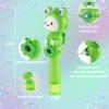 Electric Bubble Wand for Kids, Cute Cartoon Frog Design, Music & LED Light, Rechargeable Party Accessories for Boys and Girls (Perfect Party Tool) view 2