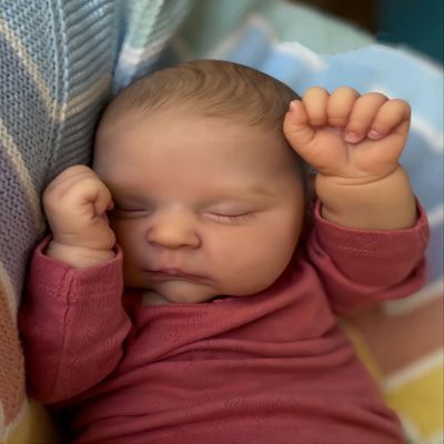 Angelbaby Lifelike Reborn Baby Dolls 20 Inch Realistic Newborn Silicone Baby Doll Sleeping Real Life Baby Girl Boy Doll Sets and Accessories Toy Gifts for Kids