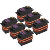 6-Pack MG996R 55g Metal Gear Torque Digital Servo Motor for Futaba JR RC Helicopter Car Boat Robot view 1