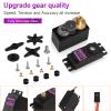 6-Pack MG996R 55g Metal Gear Torque Digital Servo Motor for Futaba JR RC Helicopter Car Boat Robot view 2