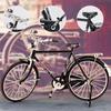 YTCPMHEA DIY Retro Bicycle Model, Metal Alloy, 51 Accessories, Unisex, Non-Riding Toy Vehicle, 11 x 7 x 5.5 in view 4