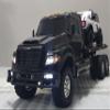 H-TECH RC 1/10 CNC Aluminum Metal Front Bumper & LED Kit for Traxxas TRX6 Flatbed Hauler Accessories (Black) view 3
