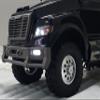 H-TECH RC 1/10 CNC Aluminum Metal Front Bumper & LED Kit for Traxxas TRX6 Flatbed Hauler Accessories (Gunmetal) view 3