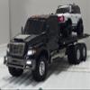 H-TECH RC 1/10 CNC Aluminum Metal Front Bumper & LED Kit for Traxxas TRX6 Flatbed Hauler Accessories (Gunmetal) view 4