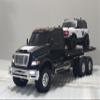 H-TECH RC 1/10 CNC Aluminum Metal Front Bumper & LED Kit for Traxxas TRX6 Flatbed Hauler Accessories (Silver) view 4