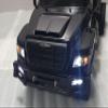 H-TECH RC 1/10 CNC Aluminum Metal Hood for Traxxas TRX6 Flatbed Hauler Accessories (Black) view 4
