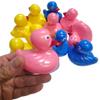 Colorful Floating Weighted Duckies (12 Pack) Plastic Duck Pond Floater. (2.75") Fun Bath Tub Pool Play Toy. (Colorful) view 1