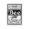 Bee Signature Series Playing Cards Deck, 1 Deck of Black Playing Cards, Thin Crushed, Special Edition view 2
