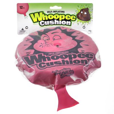 Laughing Smith 12" Self-Inflating Whoopie Cushion - Ultimate Party Favor and Prank Toy, Perfect for Goodie Bags, Birthday Celebrations - Fun Fart Sounds for Boys & Girls