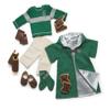 American Girl Harry Potter 18-inch Doll Slytherin Quidditch Uniform Outfit with Robe Featuring House Crest, For Ages 6+ view 1