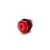 Arcity 6 Pcs/Lot 28mm Arcade LED Push Buttons Illuminated Player 1P 2P Coin Start Select Lit Red with Microswitch for Arcade Machine Games Console Parts 5V view 3