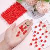 OLYCRAFT 140pcs Artificial Raspberry Miniature Strawberry Simulation Strawberry Mini Strawberries Miniature Fruit for Dollhouse Mini Kitchen Decorations Photography Props view 3