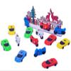 Mini Erasers for Kids Bulk Desk Pets for Kids Classroom Car Erasers - 14 Pcs Vehicle Motorbike Mix Fun erasers for Students Bulk Valentines Party Favors view 2