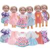 6 Sets Doll Clothes for 10-12 Inch Dolls - Princess Dresses, Gowns, Swimsuit & Outfits for Baby Alive & Similar Dolls, Cute Toddler Girl Boy Gift Accessories (Pink/Colorful) view 1