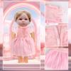 6 Sets Doll Clothes for 10-12 Inch Dolls - Princess Dresses, Gowns, Swimsuit & Outfits for Baby Alive & Similar Dolls, Cute Toddler Girl Boy Gift Accessories (Pink/Colorful) view 3
