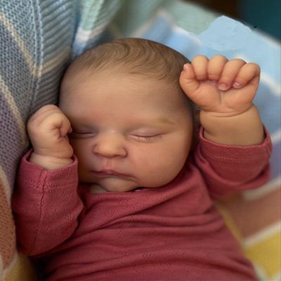 Zero Pam Realistic Reborn Dolls Boy 20 Inch Sleeping Newborn Baby Dolls Soft Silicone Baby Doll That Look Real Lifelike Reborn Baby Dolls