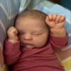 Zero Pam Realistic Reborn Dolls Boy 20 Inch Sleeping Newborn Baby Dolls Soft Silicone Baby Doll That Look Real Lifelike Reborn Baby Dolls view 1
