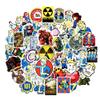 50pcs Fallout GMVAESKY Merchandise Stickers for Bottle, Laptop, Refrigerator & More view 1