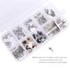 272pcs RC Screw Kit & Brass Steering Knuckles for Axial SCX24 Upgrades view 3
