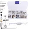 272pcs RC Screw Kit & RC Body Clips for Axial SCX24 1/24 Scale RC Crawler Accessories view 2
