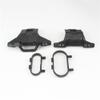 KingVal Replacement Plastic Front and Rear Anti-Collision Bumper Assembly RC Parts Compatible with WLtoys 144002 144018 RC Car view 1