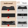 Wai Danie Moving Sand Art Picture 3D Hourglass Deep Sea Sandscape Liquid Motion Display Painting Flowing Sand Frame Relaxing Desktop Home Office Work Decor (Black, 12 Inches) view 2