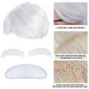 Beefunny Old Man Wig and Glasses Grandpa Costume Accessories Inflatable Walking Cane 100th Day of School Starter Kit (White) view 3