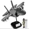 COBI Armed Forces F-35B Lightning II Jet Plane, Silver view 4