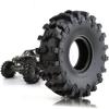 WLYEJEA 2PCS 2.2" RC Rubber Tires 150mm Crawler Tire with Foam Inserts Compatibale for 1/10 RC Crawler Axial SCX10 RR10 90053 AX10 Wraith 90056 90046 view 4