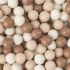 GOGOSO Ball Pit Balls for Toddlers Phthalate-Free BPA-Free Non-Toxic Crush Proof Soft Plastic Play Balls Baby Kids Shape Tent Pool Playhouse Playpen Party Decor,Coffee Brown Beige,100PCS view 1