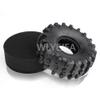 WLYEJEA 4PCS 2.2" RC Rubber Tires 150mm Crawler Tire with Foam Inserts Compatibale for 1/10 RC Crawler Axial SCX10 RR10 90053 AX10 Wraith 90056 90045 view 4