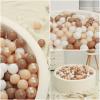 TRENDPLAY Plastic Balls for Ball Pits - Pack of 100 Hollow Balls- Safe and Exciting Playtime - Perfect for Toddler Baby Pools,Party,Festival Decoration, Pearl Brown+Brown+Khaki view 4