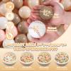 GOGOSO Ball Pit Balls for Toddlers Kids Plastic Balls for Ball-Pit Playpen Pool Baby Play Pastel BPA-Free Non Toxic Play Pastel Crush Proof Bal Pink Brown Beige 100pcs view 2