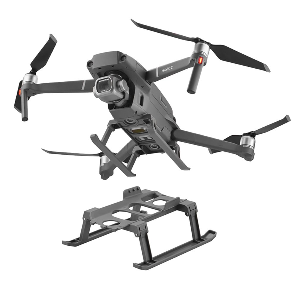 Wtohoby Aircraft Foldable Landing Gear for DJI Mavic 2 PRO/Mavic 2 ZOOM Quick Release Heighten 33mm Leg Stand Extended Protector Camera Drone Accessories
