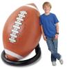Deekin 40" Giant Jumbo Inflatable Football with Tee Set - Blow up Football Toy for Game Day Tailgate, Outdoor Games, Sport Theme Party & Birthday Supplies, Fun for Kids and Adults view 1