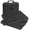 TORIBIO Miniature Storage Figure Hard Shell Case, 108 Slot Miniature Sturdy Hard Case Figurine Carrying Case, Compatible with D&D DND Minis and More view 1