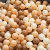 TRENDPLAY Plastic Balls for Ball Pits - Pack of 100 Hollow Balls- Safe and Exciting Playtime - Perfect for Toddler Baby Pools,Party,Festival Decoration, Brown+Gradient Beige view 2