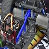 Aluminum Rear Chassis Brace For Traxxas 1/8 4WD Sledge Monster Truck 95076-4 - Blue view 2