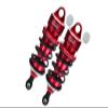 Aluminum 6061-T6 Rear Adjustable Spring Dampers 88mm With 6mm Shaft For Arrma 1:7 LIMITLESS V2-ARA7116V2 / INFRACTION V2 6S-ARA7615V2 / INFRACTION 6S-ARA109001 / LIMITLESS ALL-ROAD-ARA109011 - Red view 1