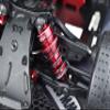 Aluminum Front 78mm & Rear 88mm Adjustable Spring Dampers With 6mm Shaft For Arrma 1:7 LIMITLESS V2-ARA7116V2 / INFRACTION V2-ARA7615V2 / INFRACTION 6S-ARA109001 / LIMITLESS ALL-ROAD-ARA109011 - Green view 4