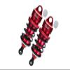 Aluminum 6061-T6 Front Adjustable Spring Dampers 78mm With 6mm Shaft For Arrma 1:7 LIMITLESS V2-ARA7116V2 / INFRACTION V2 6S-ARA7615V2 / INFRACTION 6S-ARA109001 / LIMITLESS ALL-ROAD-ARA109011 - Red view 1