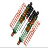 Aluminium 6061-T6 Front Or Rear L-Shape Piggy Back (Built-In Piston Spring) Adjustable Spring Dampers For 1:5 Traxxas X Maxx 6S / X Maxx 8S Monster Truck Upgrades - Orange view 1